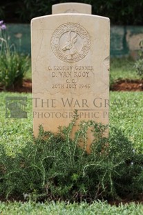 BEIRUT WAR CEMETERY - VAUGHAN, ALEXANDER